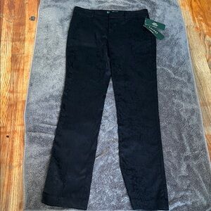 Ralph Lauren Women's Black Straight Leg Jeans